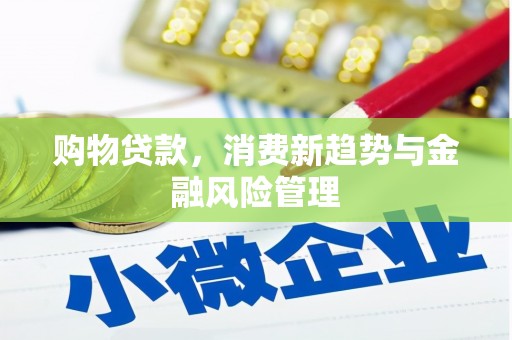 紫金购物贷款，消费新趋势与金融风险管理