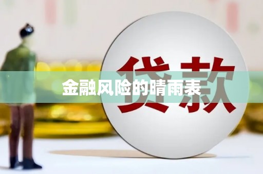 阆中金融风险的晴雨表