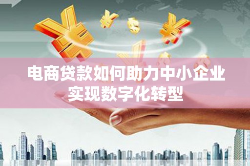 云龙电商贷款如何助力中小企业实现数字化转型