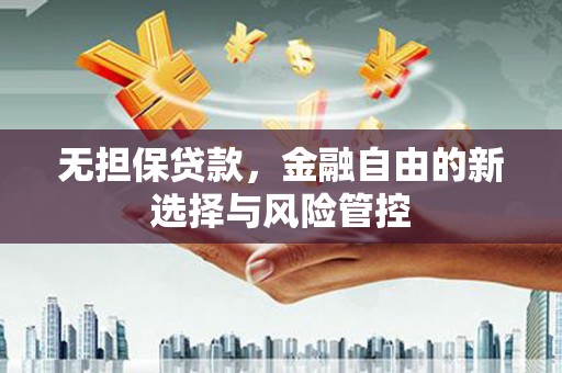 乡城无担保贷款，金融自由的新选择与风险管控