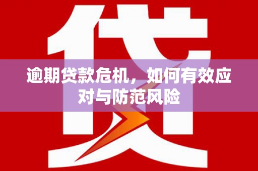石冈逾期贷款危机，如何有效应对与防范风险