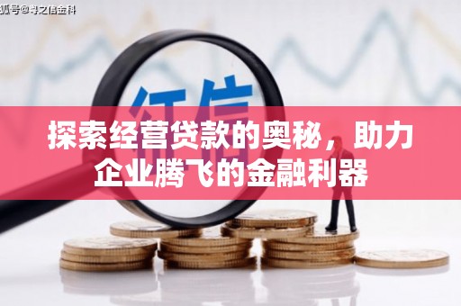 永新探索经营贷款的奥秘，助力企业腾飞的金融利器