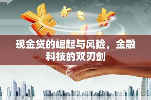 武鸣现金贷的崛起与风险，金融科技的双刃剑