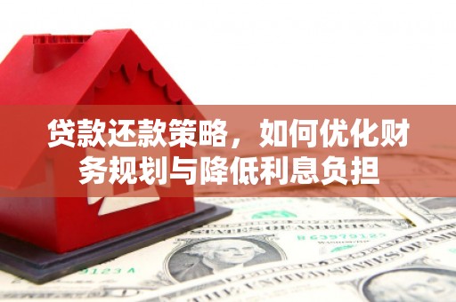 三穗贷款还款策略，如何优化财务规划与降低利息负担