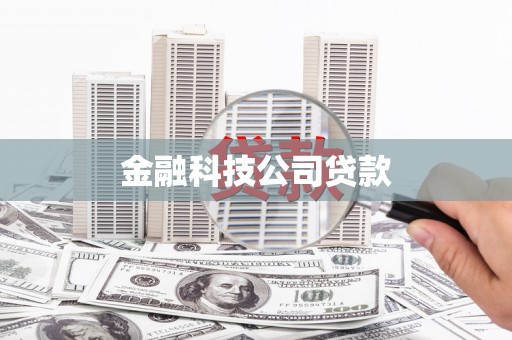 冕宁金融科技公司贷款