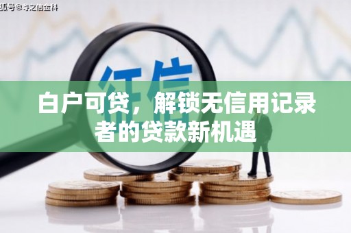 甘洛白户可贷，解锁无信用记录者的贷款新机遇