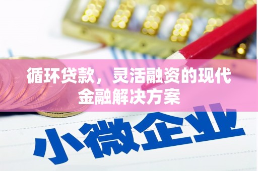 光泽循环贷款，灵活融资的现代金融解决方案