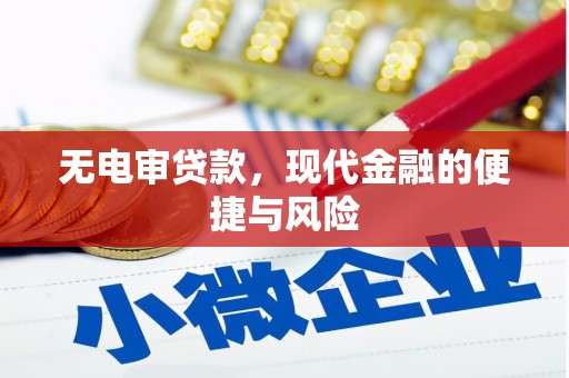 荆州无电审贷款，现代金融的便捷与风险