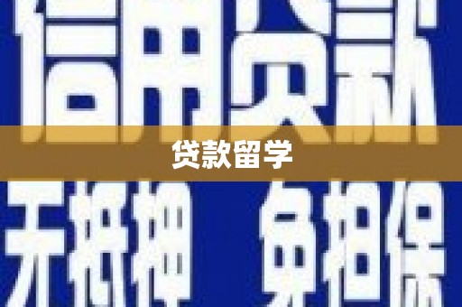 攸县贷款留学