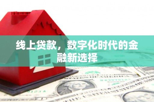 资溪线上贷款，数字化时代的金融新选择