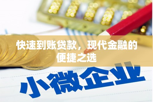微山快速到账贷款，现代金融的便捷之选