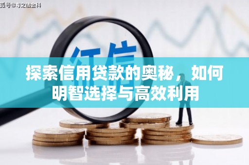 阿里山探索信用贷款的奥秘，如何明智选择与高效利用