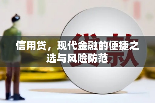 平安信用贷，现代金融的便捷之选与风险防范