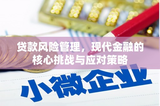 扎囊贷款风险管理，现代金融的核心挑战与应对策略