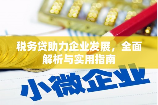 库尔勒税务贷助力企业发展，全面解析与实用指南