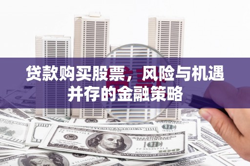 成功贷款购买股票，风险与机遇并存的金融策略